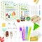 Ice Popsicle Molds Kit – 3 Reusable Silicone Molds, 100 Disposable Bags, Wooden Sticks, Funnel & Cleaning Brush with 5 Recipe Cards for DIY Fruit Bars, Cake Popsicles & More (Ice Pop Set)